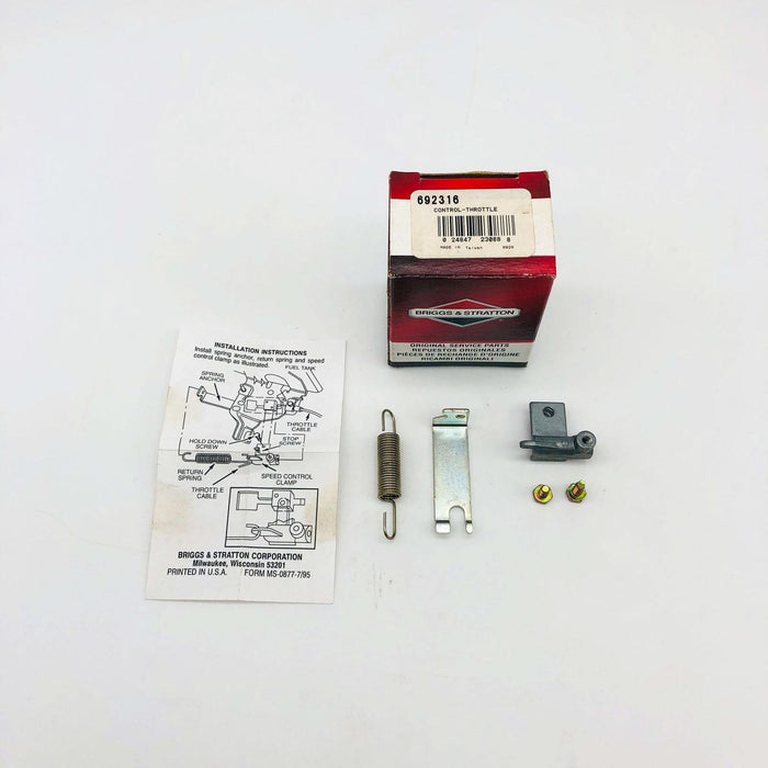 Briggs and Stratton 692316 Throttle Control OEM NOS Replaces 492342 5