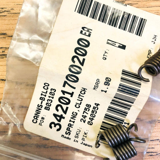 Tanaka 34201700200 Clutch Spring for Chainsaw OEM NOS Superseded to 6689424 2