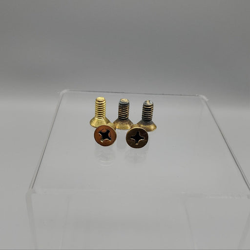 Rixson 107015 Intermediate Pivot Screw Set Polished Brass for M19 Pivot Set of 5 1