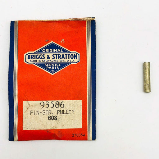 Briggs and Stratton 93586 Pin String Pulley OEM New Old Stock NOS 1