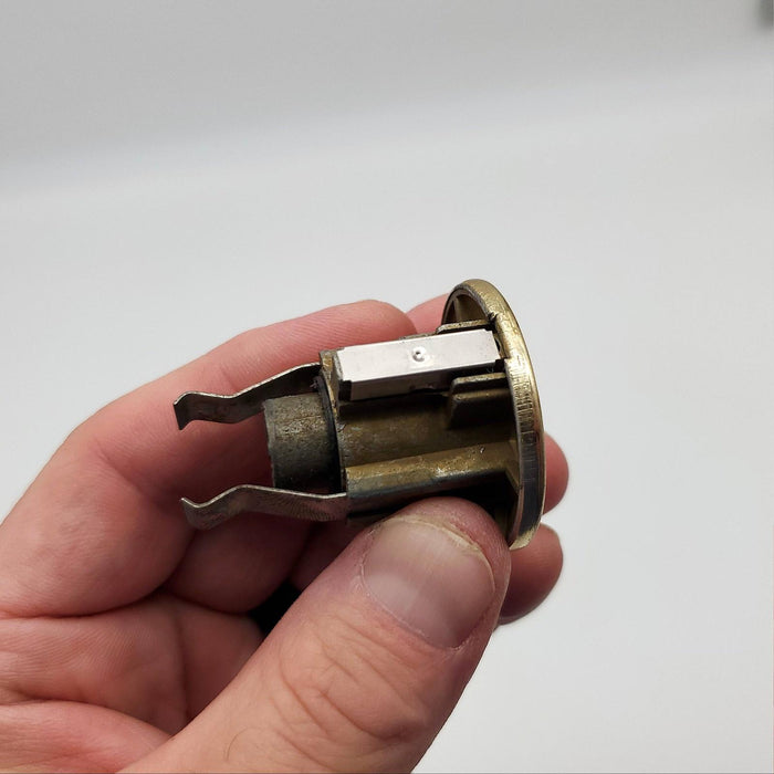 Kwikset Knob Lock Cylinder 1850 Polished Brass Master Keyed for 400 Series Tylo 4