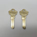 2x Kwikset Titan Key Blanks KW10 Keyway 21-08260 6 Pin OEM Original 3