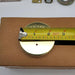 Kwikset Deadbolt Lock Turnbolt Vacancy Indicator 2-3/4" BS Bright Brass 887 NOS 6