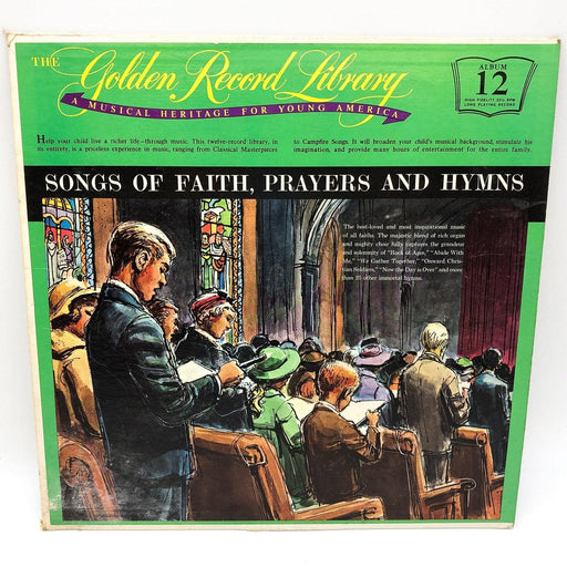 Songs Of Faith, Prayers And Hymns Album 12 Record 33 RPM LP RL 9909 Golden 1