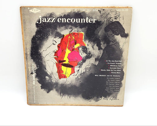 Will Bradley And His Orchestra Jazz Encounter 33 RPM LP Record Waldorf 1955 1