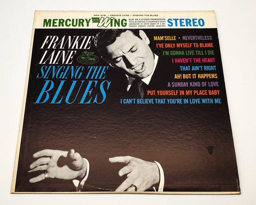 Frankie Laine Singing The Blues 33 RPM LP Record Mercury SRW 16158 1