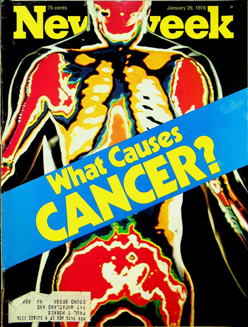 Newsweek Magazine January 26 1976 What Causes Cancer? 1