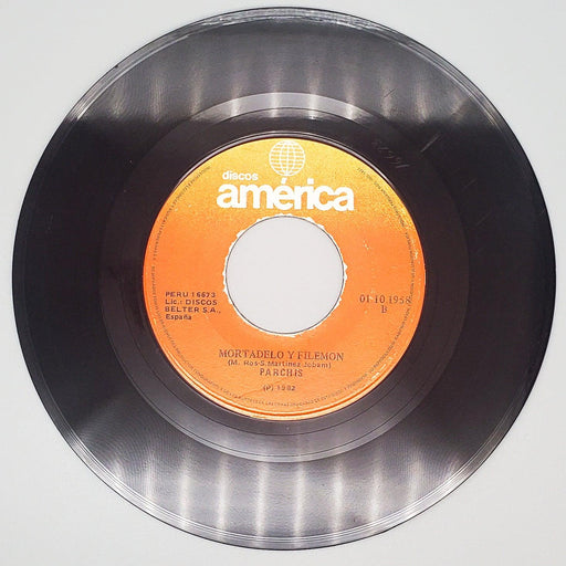 Parchis Cumpleanos Feliz Record 45 RPM Single 01.10.1958 Discos America 1982 2