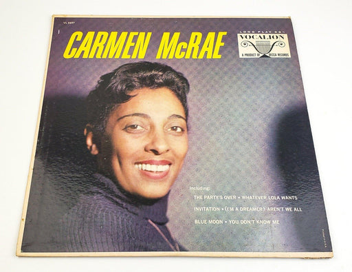 Carmen McRae 33 RPM LP Record Vocalion 1963 Compilation 1955-1958 1