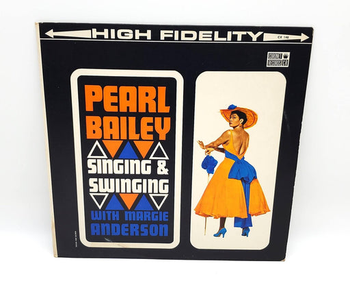 Pearl Bailey Singing & Swinging 33 RPM LP Record Coronet Records 1960 CX-148 1