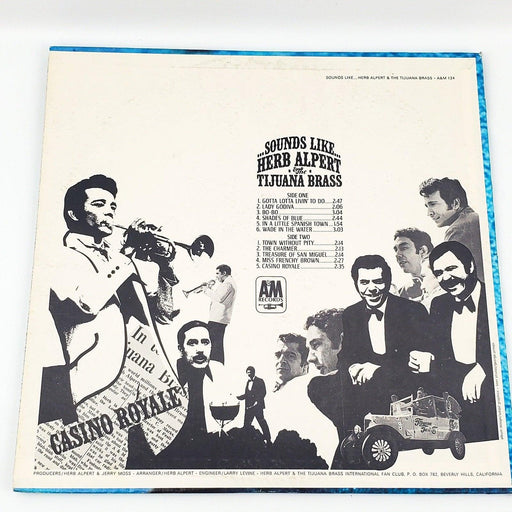 Herb Alpert & The Tijuana Brass Sounds Like Record 33 RPM LP LP 124 A&M 1967 2