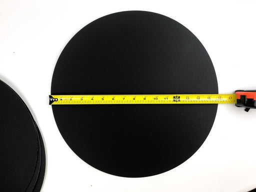 5PK Black Acrylic Circle Discs Round Plexiglas Laser Cut Sheet 16" Diameter 2