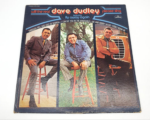 Dave Dudley Will The Real Dave Dudley Please Sing LP Record Mercury 1971 SR61351 1