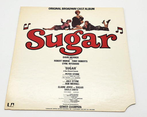 Robert Morse Sugar Original Broadway Cast 33 RPM LP Record United Artists 1972 1