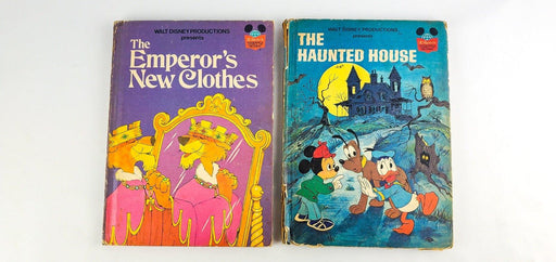 Disney World Of Reading Books Goofy, Mickey Pinocchio & More Lot of 5 2