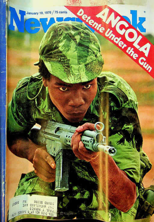 Newsweek Magazine January 19 1976 Angola Detente Under The Gun 1