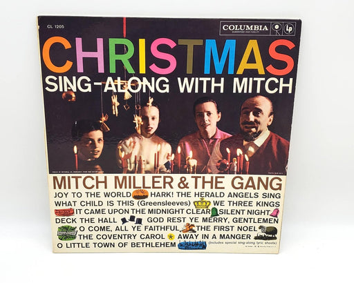 Mitch Miller Christmas Sing-Along 33 RPM LP Record Columbia 1958 CL 1205 1