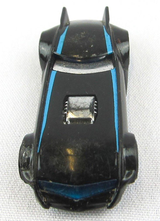Hot Wheels Batman Batmobile Black With Blue Pinstripe Diecast Car 2
