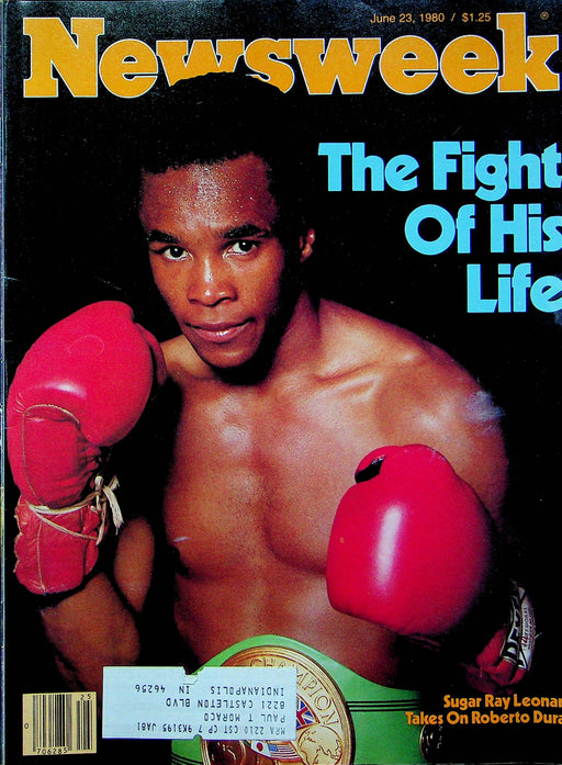 Newsweek Magazine June 23 1980 Sugar Ray Leonard Takes On Roberto Duran Boxers 1
