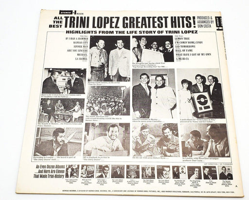Trini Lopez Trini Lopez - Greatest Hits ! 33 RPM LP Record Reprise RLP 6226 2