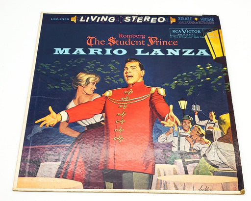 Mario Lanza The Student Prince 33 RPM LP Record RCA Victor Red Seal 1960 1