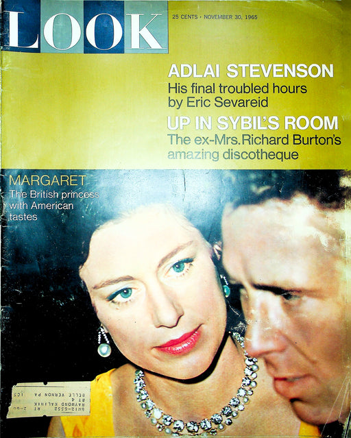 Look Magazine November 30 1965 Princess Margaret Artist Picasso Jacqueline 1