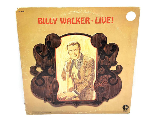 Billy Walker Live LP Record MGM Records 1972 SE 4789 1