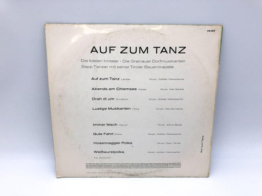 Die Fidelen Inntaler Auf Zum Tanz Record 33 RPM Mini LP 60609 Odeon Mini Album 2