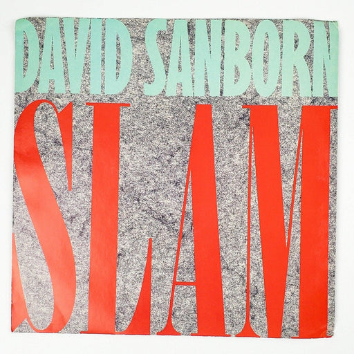 David Sanborn Slam Record 45 RPM Single 7-27857-A Reprise 1988 Promo 1