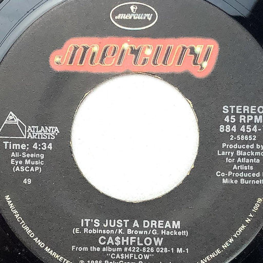 Ca$hflow 45 RPM 7" Record It's Just a Dream / Party Freak Mercury 884 454-7 1