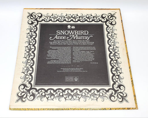 Anne Murray Snowbird LP Record Capitol Records 1970 ST-579 2