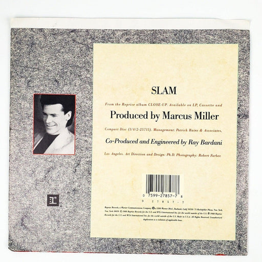 David Sanborn Slam Record 45 RPM Single 7-27857-A Reprise 1988 Promo 2
