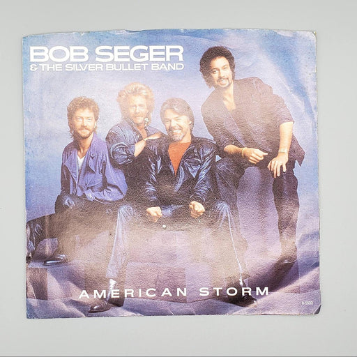 Bob Seger And The Silver Bullet Band American Storm Single Record Capitol 1986 1