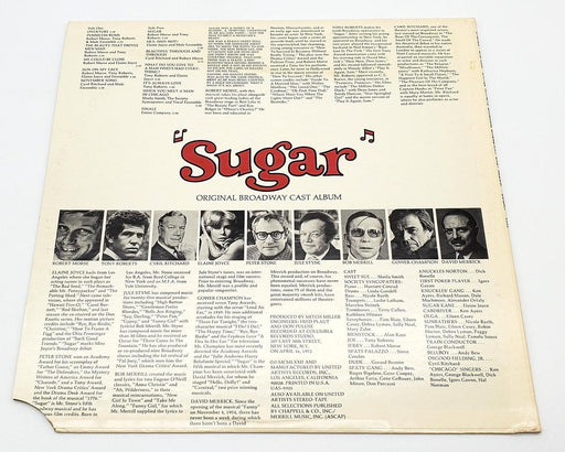Robert Morse Sugar Original Broadway Cast 33 RPM LP Record United Artists 1972 2