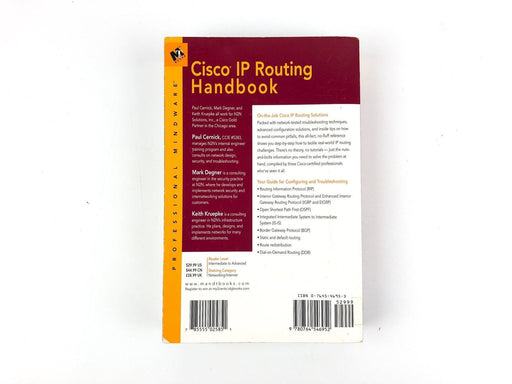 Cisco IP Routing Handbook Cernick, Degner and Kruepke M & T Books 2000 2