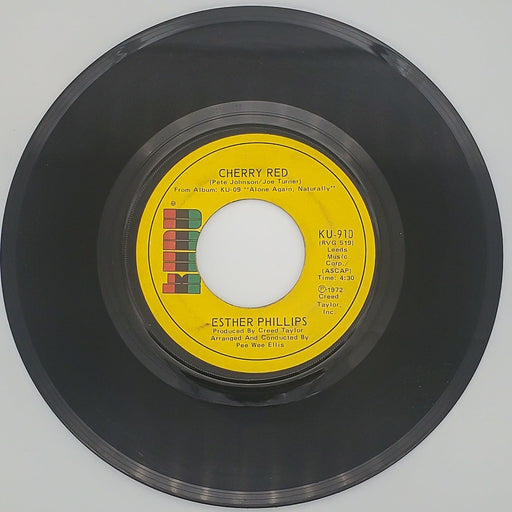 Esther Phillips I've Never Found A Man Record 45 RPM Single KU-910 Kudu 1972 1