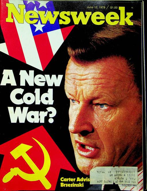 Newsweek Magazine June 12 1978 Atlantic City Gambling Debut Zbigniew Brzezinski 1