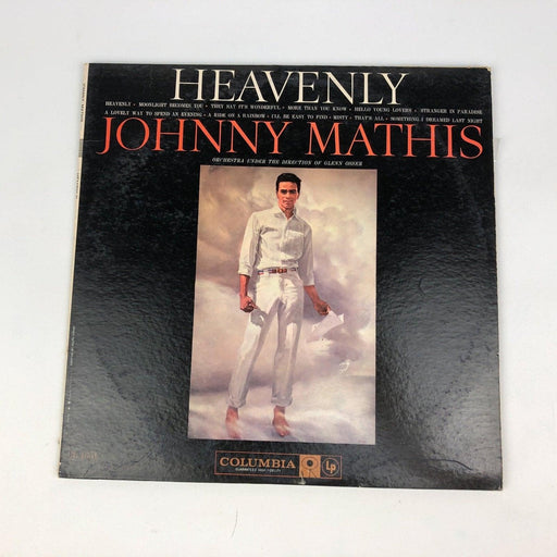 Johnny Mathis Heavenly Record 33 RPM LP CL 1351 Columbia 1962 1