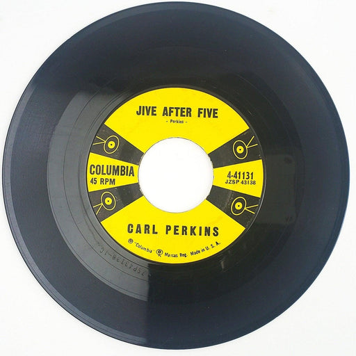 Carl Perkins Pink Pedal Pushers Record 45 RPM Single 4-41131 Columbia 1958 2