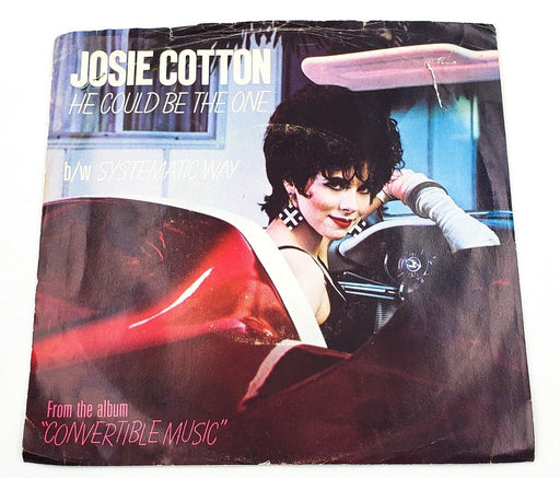 Josie Cotton Convertible Music 45 RPM Single Record Elektra Records 1982 60140 1