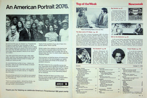 Newsweek Magazine October 11 1976 Tv News-The New Look, Barbara Walters 2