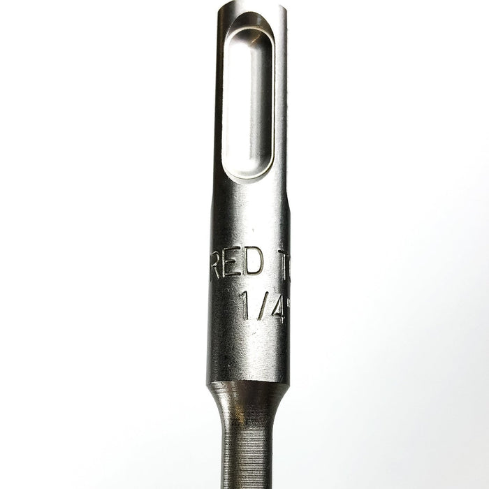 5pk Hammer Drill Bit 1/4" x 6" SDS Plus Carbide Tip 3.65" LOC Concrete Masonry 4