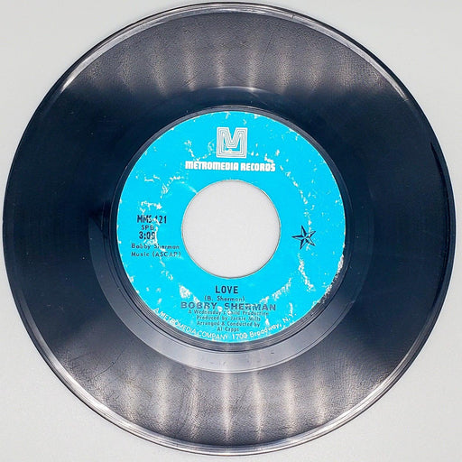 Bobby Sherman Little Woman / Love Record 45 RPM Single MMS-121 Metromedia 1969 1