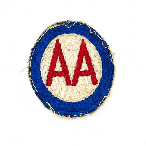 US Army Patch Anti Aircraft Command AA Class A Military Insignia Vintage Sew On 2