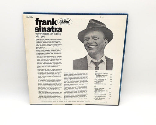 Frank Sinatra Nevertheless I'm In Love With You 33 RPM LP Record Capitol 1968 2