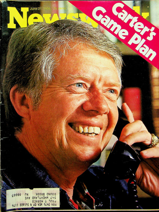 Newsweek Magazine June 21 1976 Carter's Game Plan, Carter's Coup 1