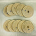 6" Buffing Polishing Wheel Buffer Pad 10pk 1" Arbor Cotton 50 Ply Spiral Sewn 3
