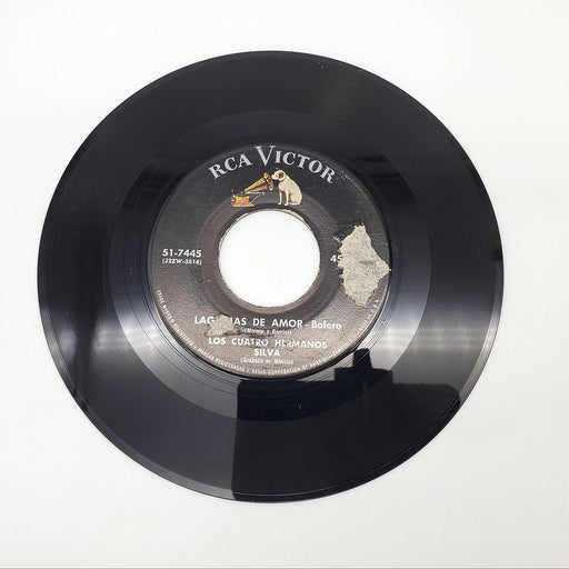Los 4 Hermanos Silva La Flor De La Canela Single Record RCA Victor 1957 2