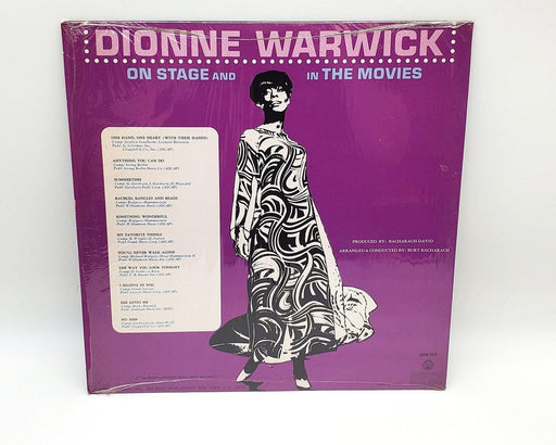 Dionne Warwick On Stage And In The Movies 33 RPM LP Record Scepter Records 1967 2