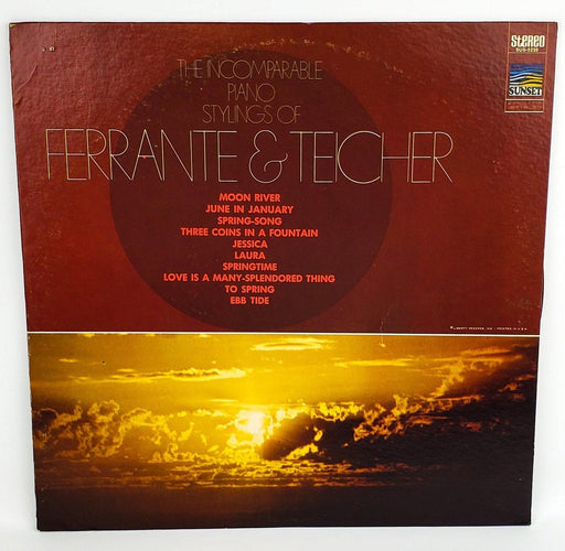 Ferrante & Teicher The Incomparable Piano Stylings Record Sunset Records 1968 1